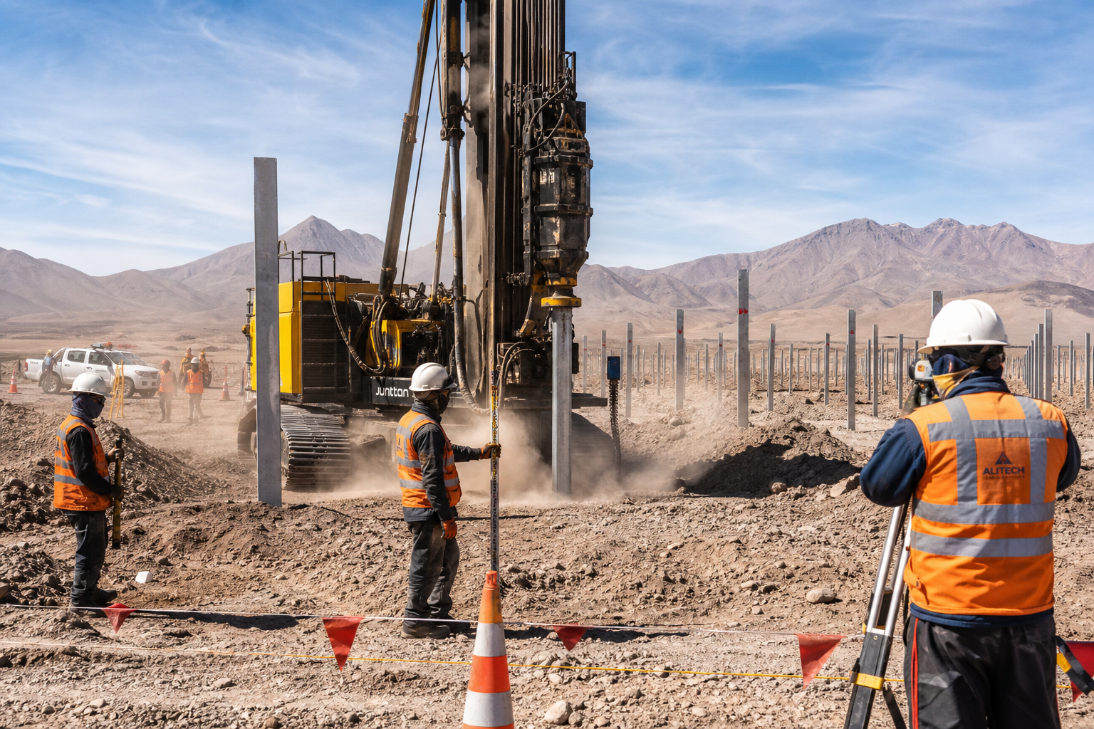 Ejecución y control de trabajos en terreno